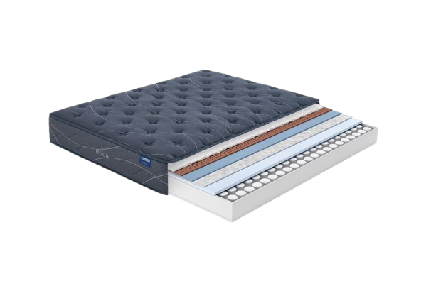 Camadas e materiais do Molaflex Moon
